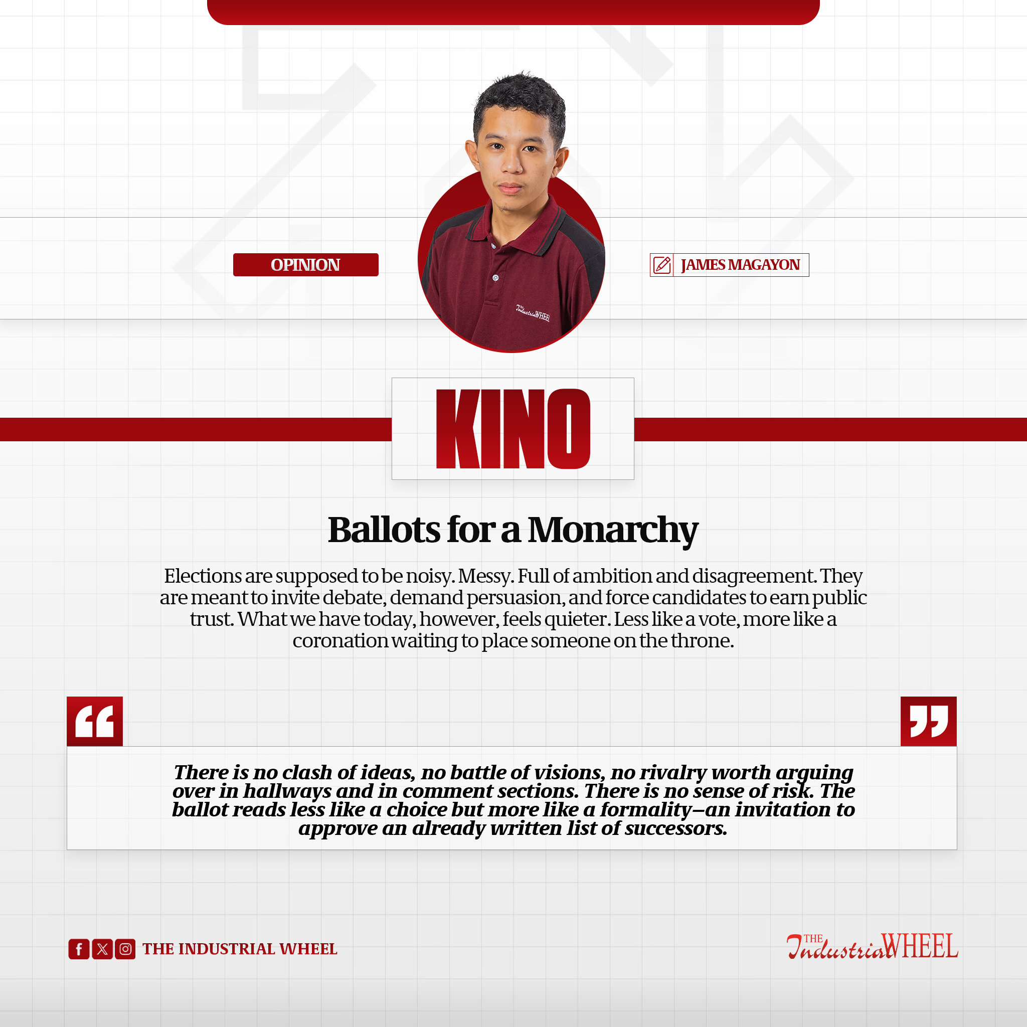 Ballots for a Monarchy