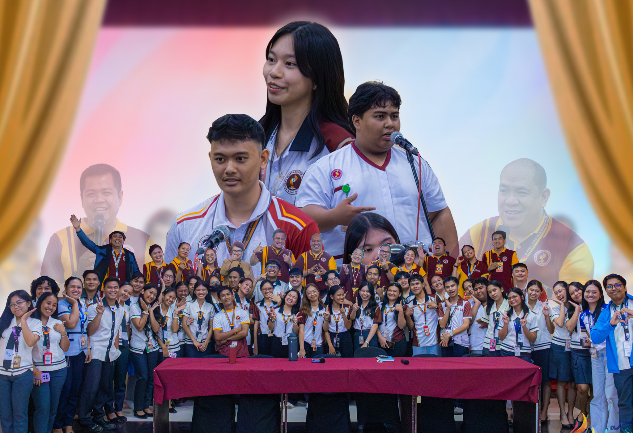 EVSUnista student-leaders partake in Harampang, raise concerns to univ admin