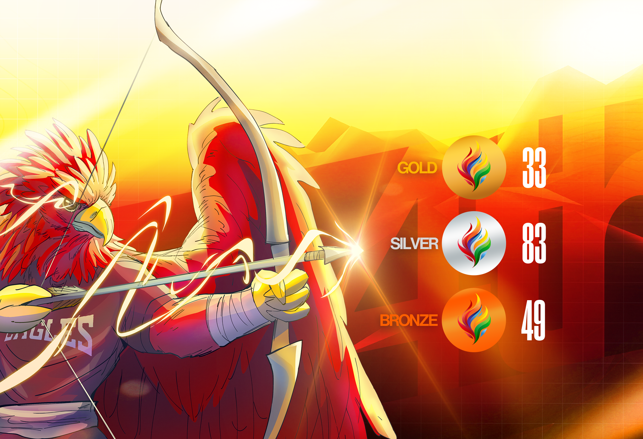 39th SCUAA-8 Games conclude, Eagles cap fourth-place overall finish