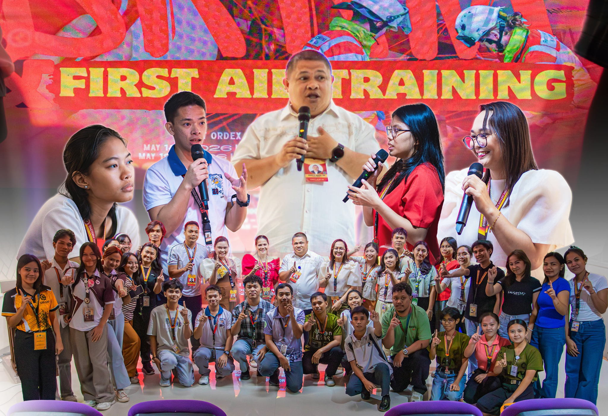 EVSU student leaders gain life-saving skills through emergency response training