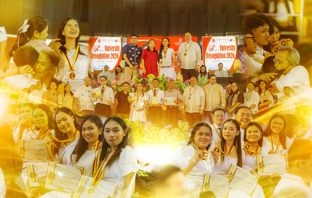 Batch Elevare awardees honored in EVSU academic recognition rites