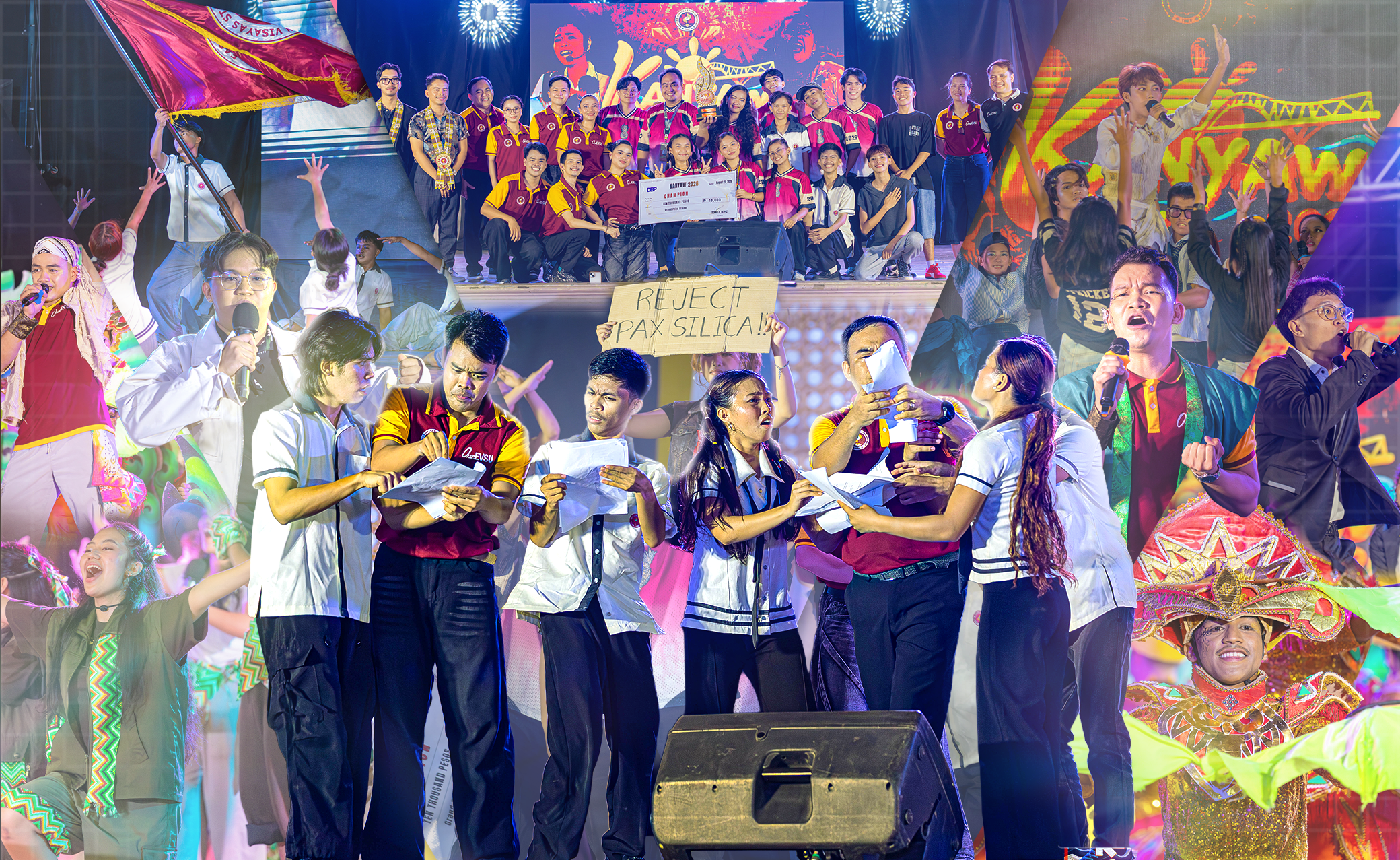 EVSUnista artists channel V-Pop in KANYAW ’26; Ormoc Campus defends championship