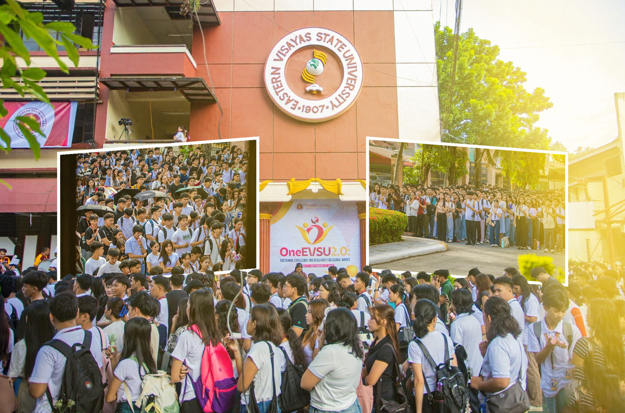 Univ opens new academic year, welcomes EVSUnistas back to campus