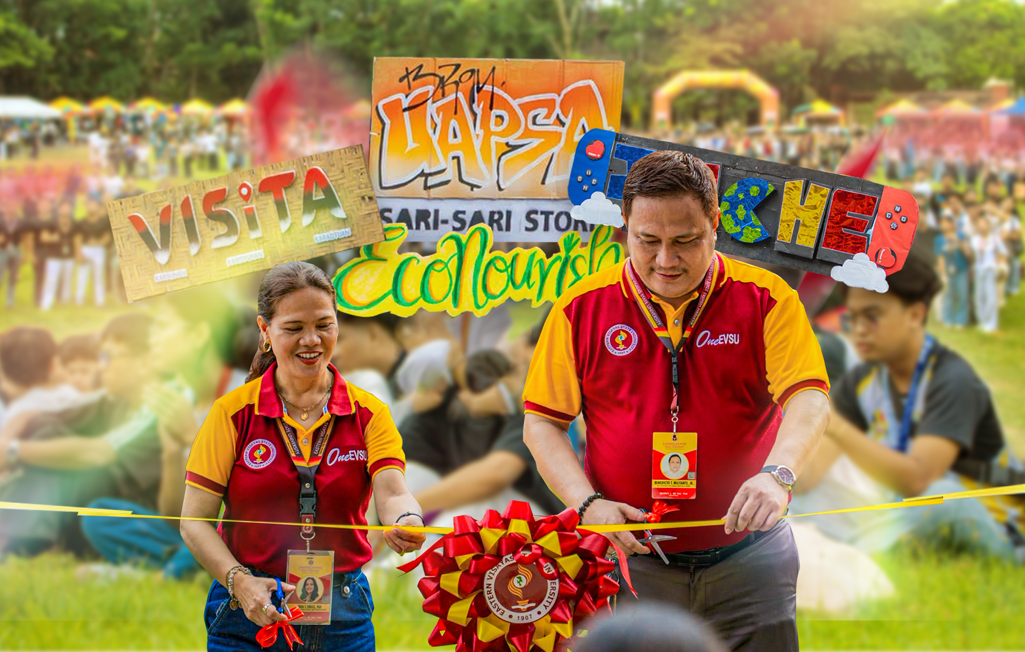 SSG, student orgs launch booth fair for EVSU 22nd Charter Celebration