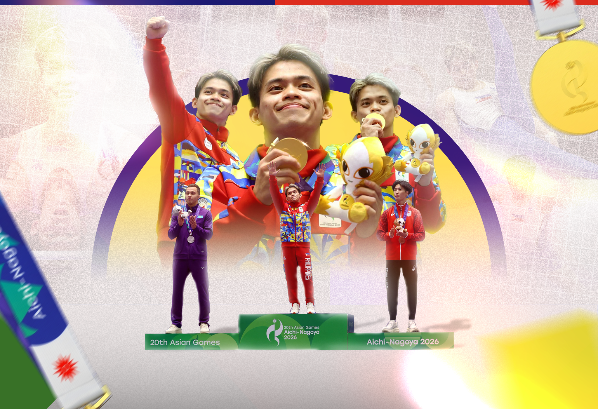 Yulo lands gold for the Philippines in Aichi-Nagoya