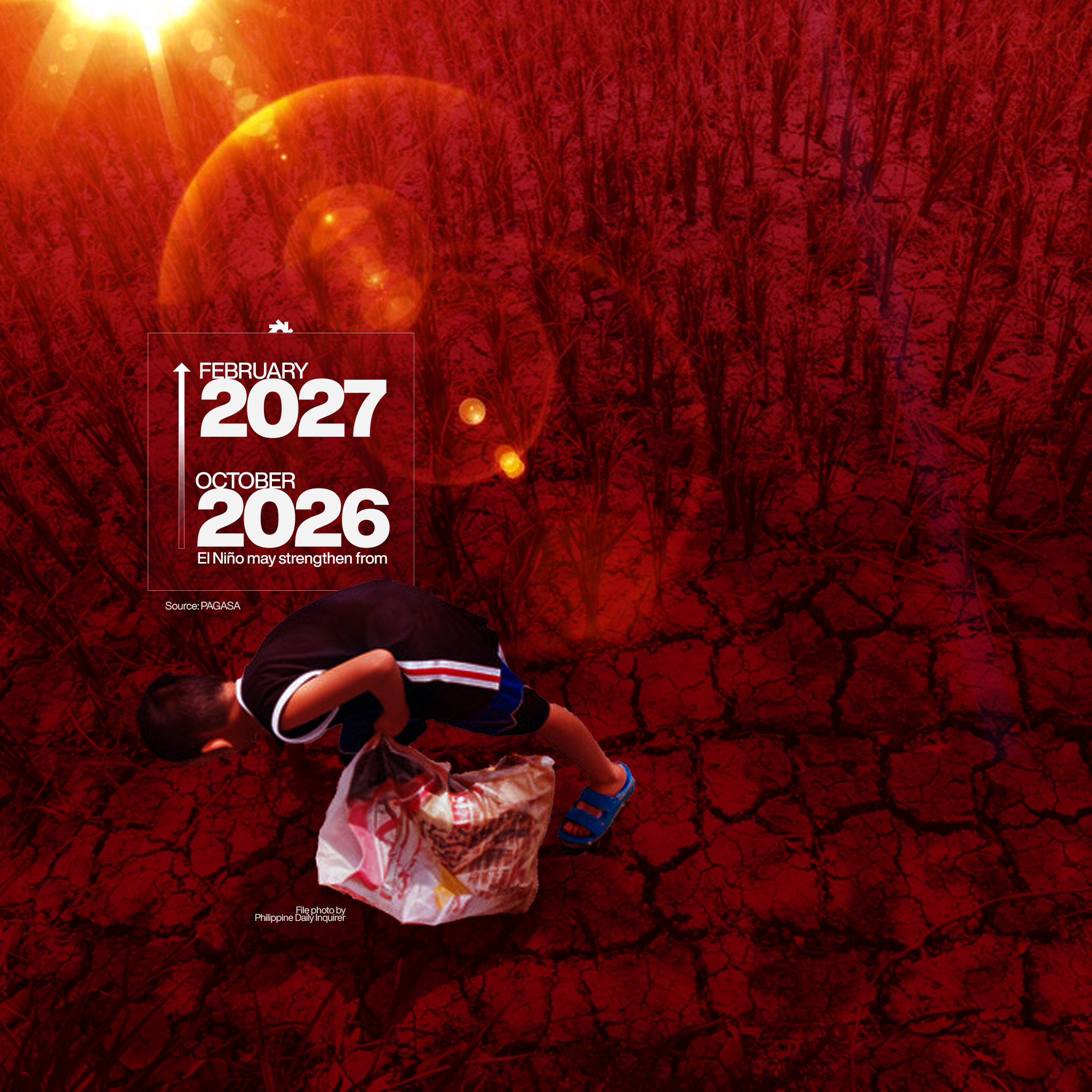 PAGASA warns of ‘Very Strong’ El Niño, expects persistence into first half of 2027