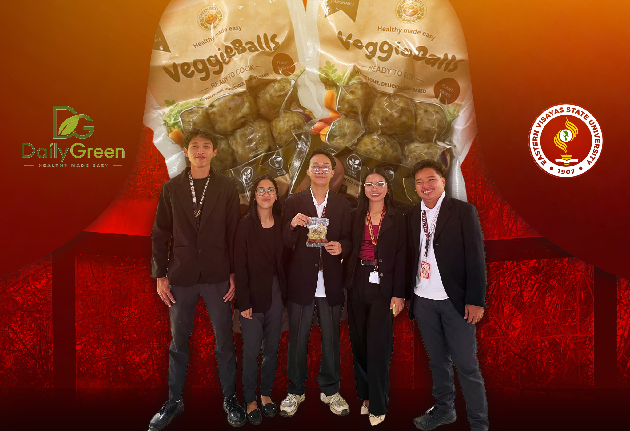 EVSU student entrepreneurs secure ₱150,000 grant for vegetable-based product