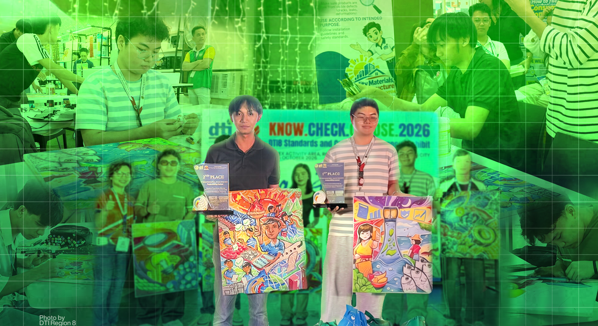 Architecture students win top spots in regional poster-making contest